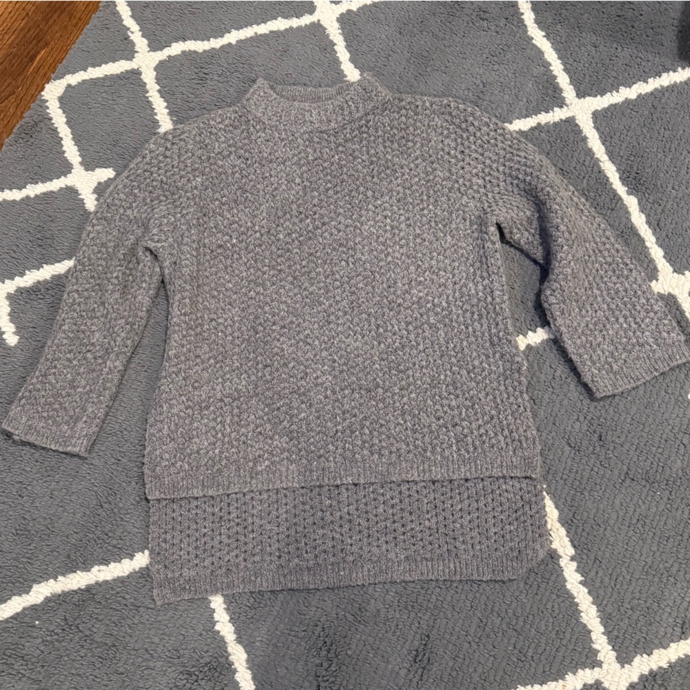 Rachel Roy High Low Gray Sweater